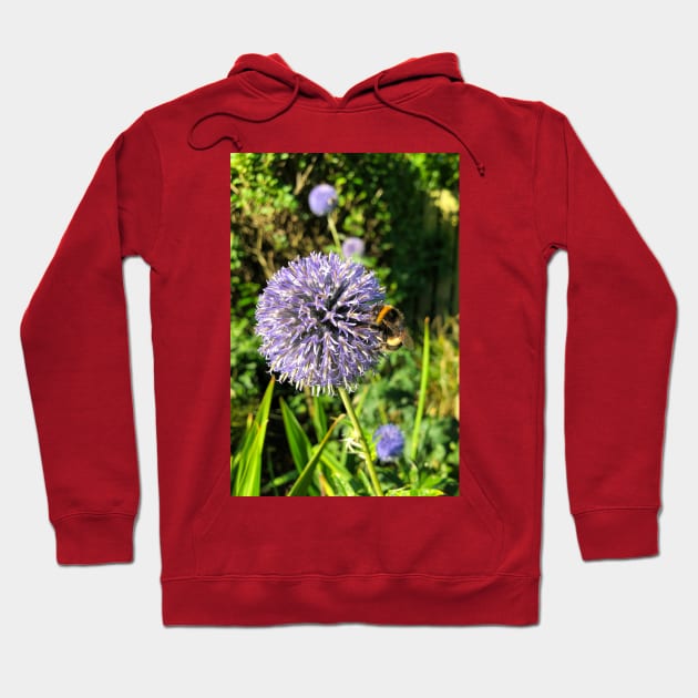 Bee gathering pollen Hoodie by Violaman